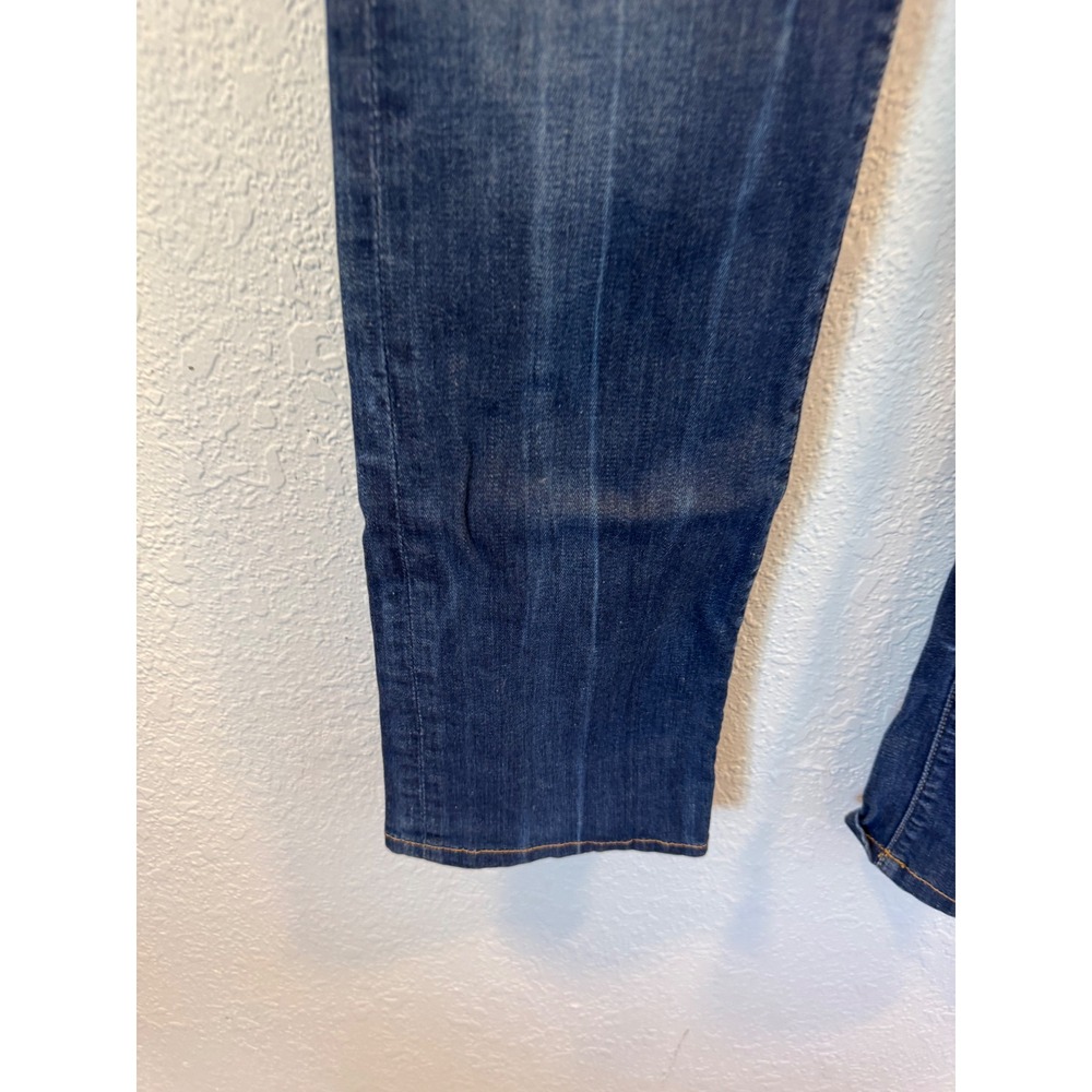 Hudson Jeans Womens Dark Wash Double Button Flap Pocket Straight Leg Denim USA - Picture 2 of 12